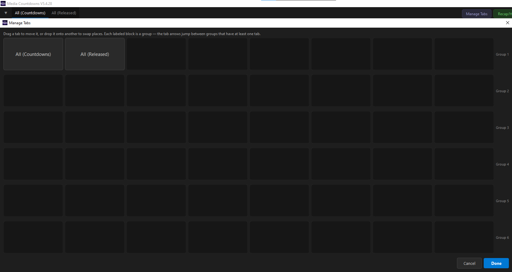 Media Countdowns Screenshot 4