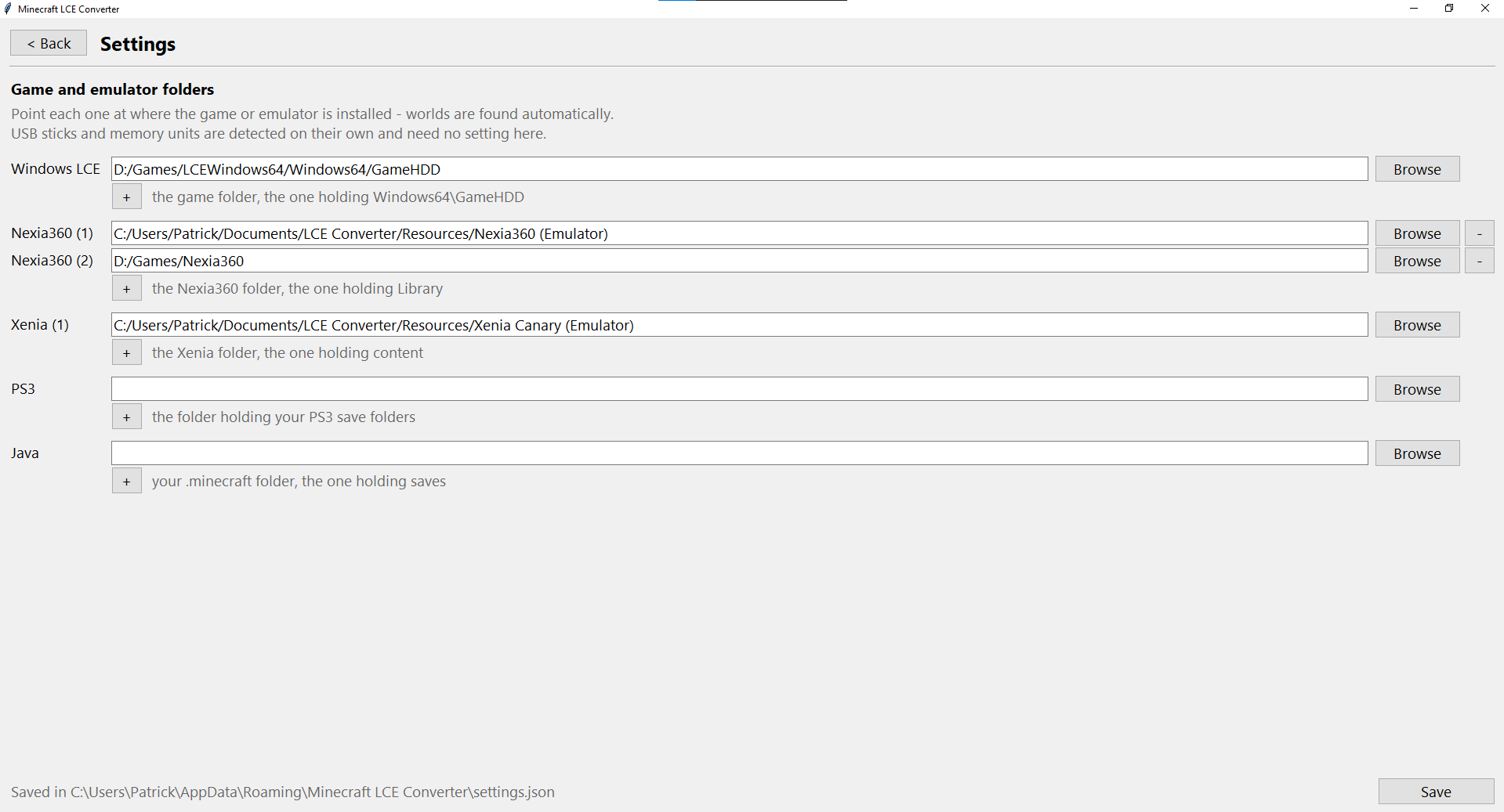 Minecraft LCE Converter Screenshot 8